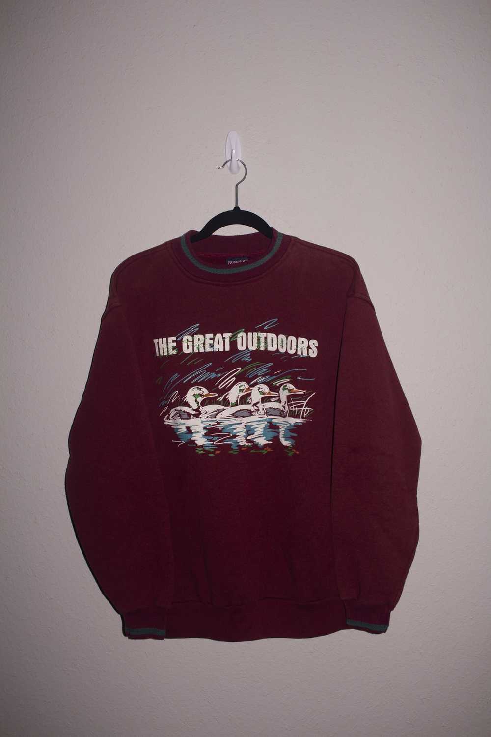 Vintage 90s The Great Outdoors Sweatshirt - image 1