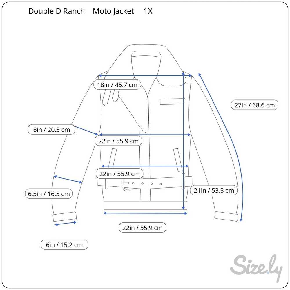 Other Double D Ranch Retro Denim Jacket Safety Pi… - image 11