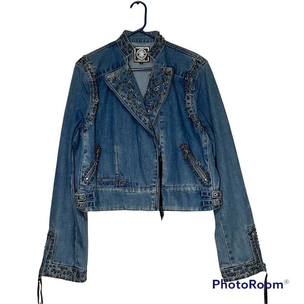 Other Double D Ranch Retro Denim Jacket Safety Pi… - image 2