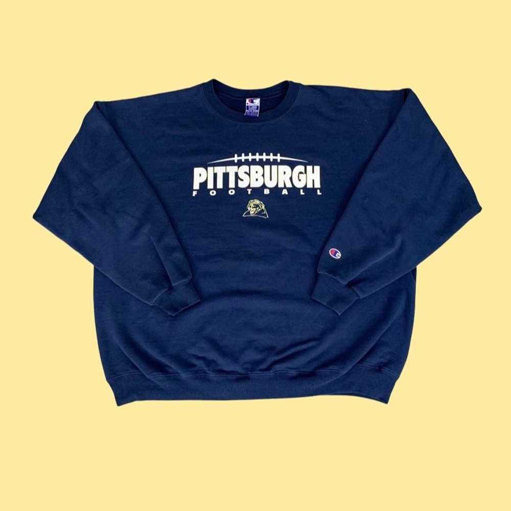 Champion Vintage 90s Champion Pittsburgh Panthers… - image 1
