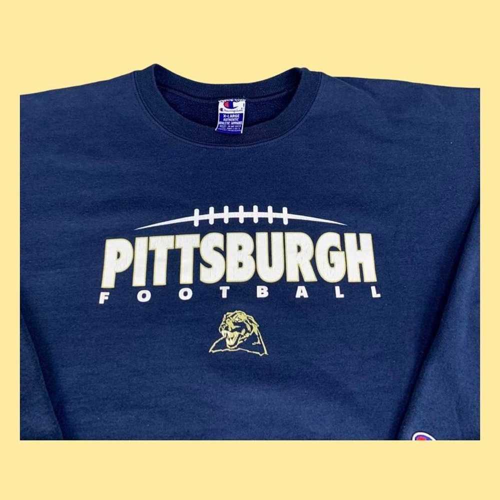 Champion Vintage 90s Champion Pittsburgh Panthers… - image 2