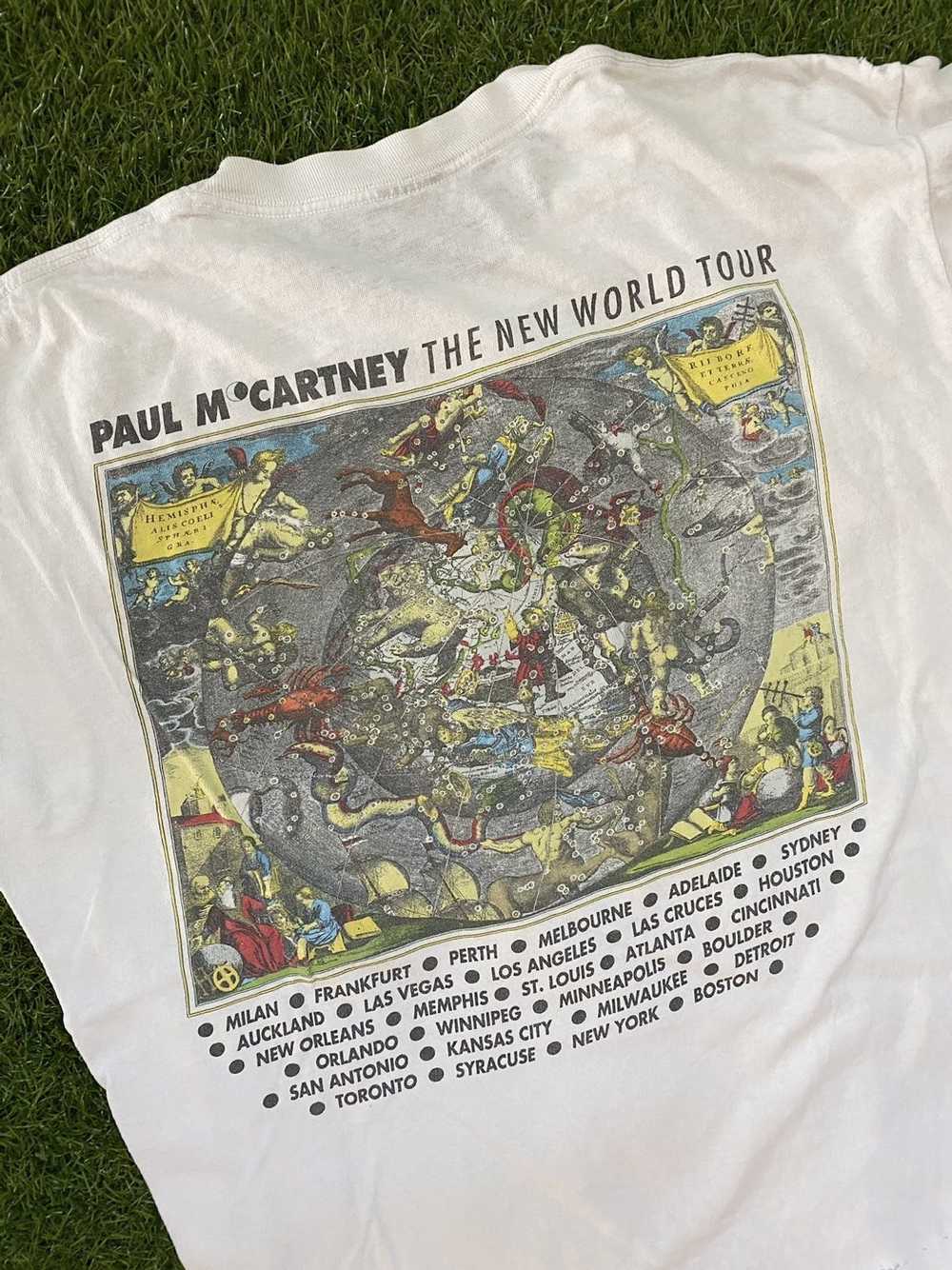 Band Tees × Vintage 1993 Paul Mcarney Tour Tee - image 4