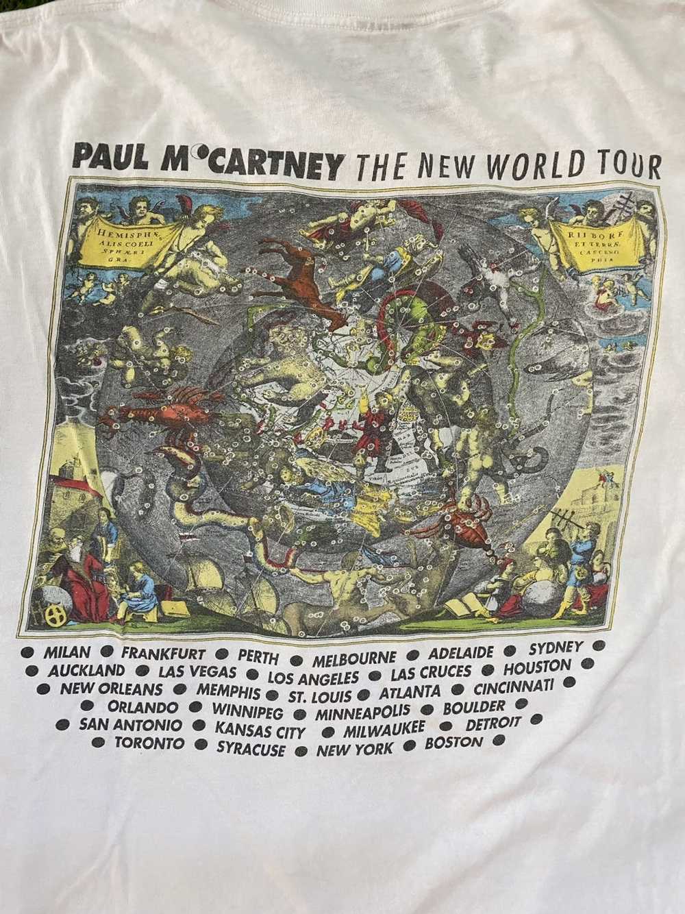 Band Tees × Vintage 1993 Paul Mcarney Tour Tee - image 5