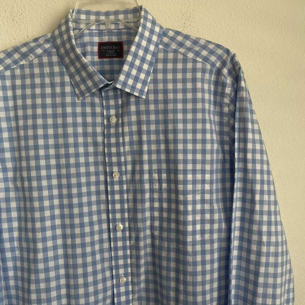 UNTUCKit UNTUCKit Button Down Long Sleeve Slim Co… - image 1