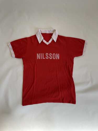 Soccer Jersey Nilsson Red Soccer Polo