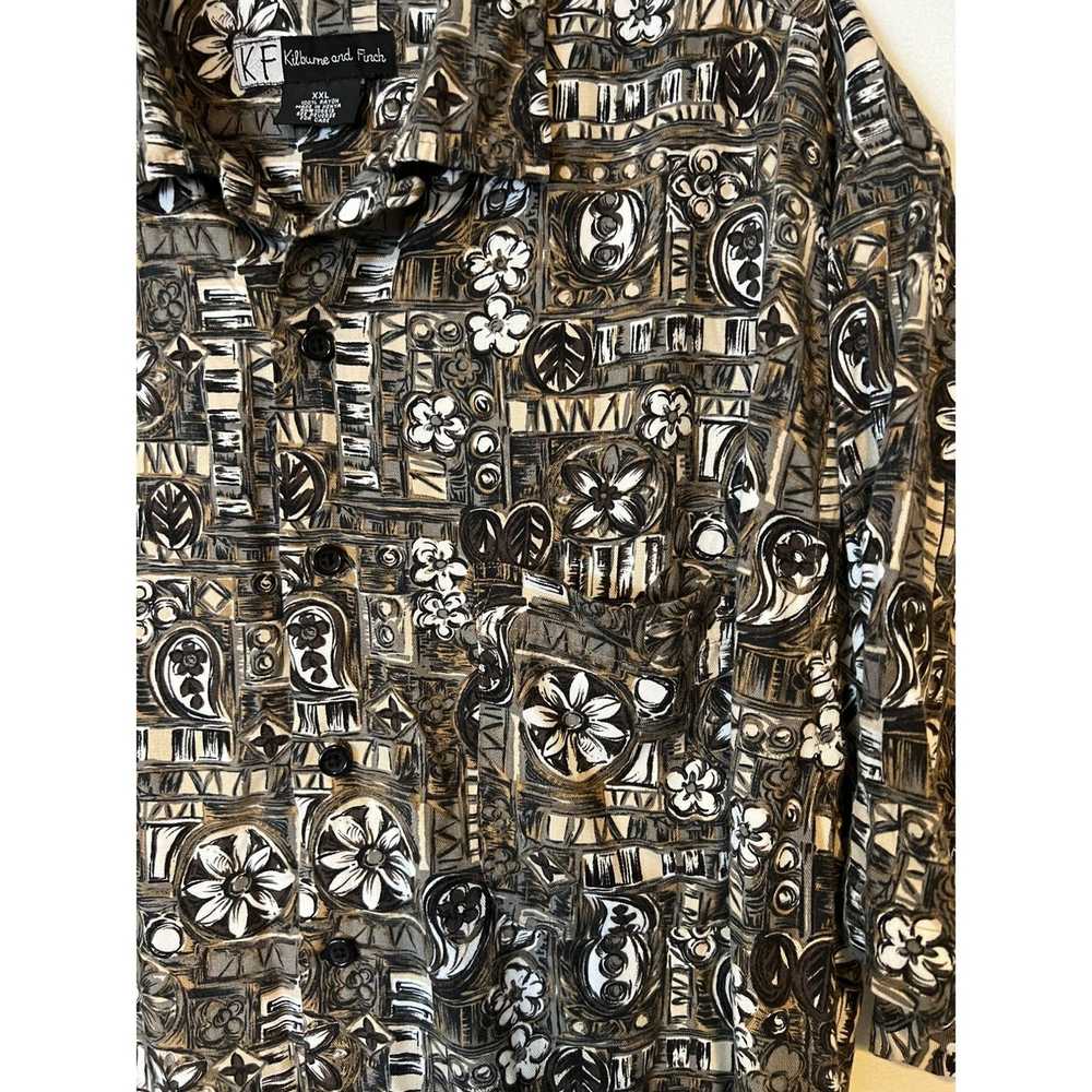 Designer KILBURNE AND FINCH Shirt Button Down Sho… - image 3