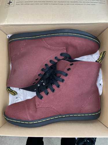 Dr. Martens Aflie Cherry Red Rouge Canvas