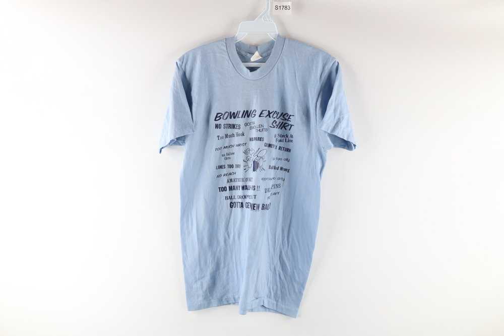 Vintage Vintage 80s Bowling Excuse Shirt Out T-Sh… - image 1