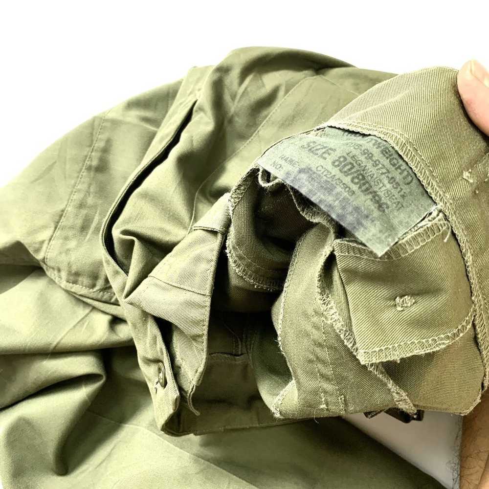 Military × Vintage VTG CARGOPANTS LIGHTWEIGHT TRO… - image 5