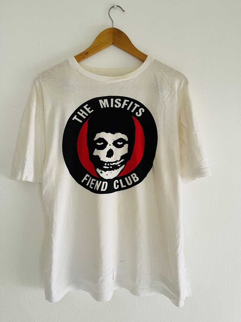 Band Tees × Rare × Vintage Vintage 80’s The Misfi… - image 1