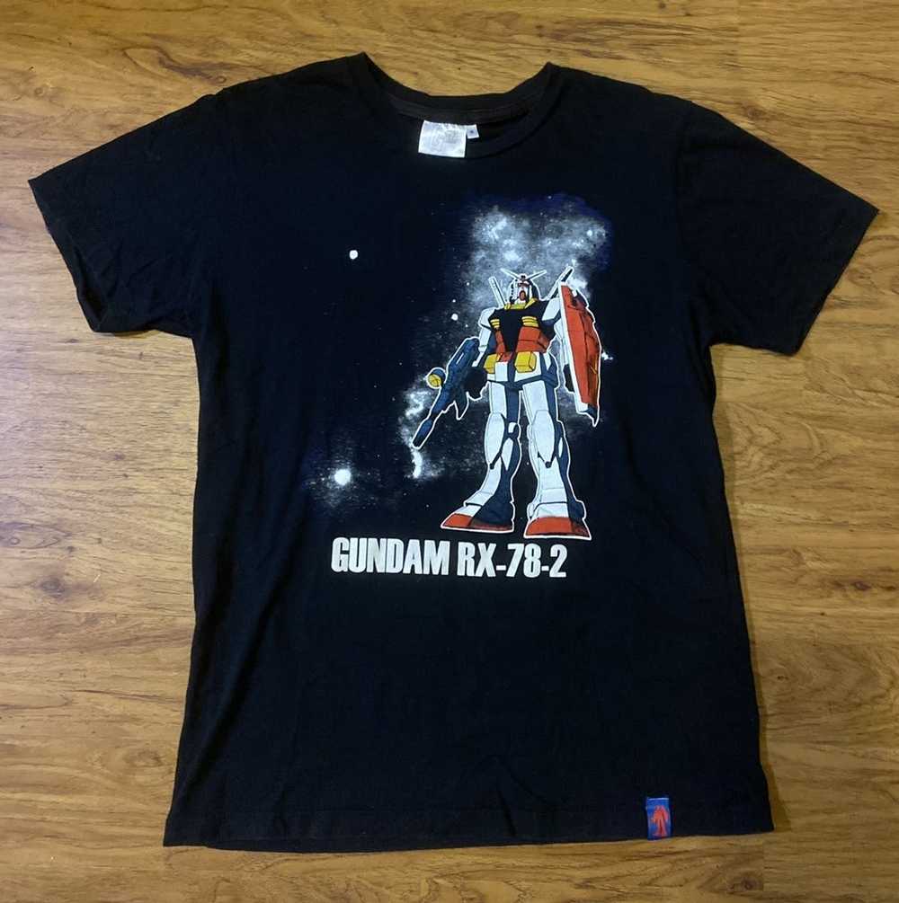 Japanese Brand Vintage Gundam Wing T shirt RX-78-… - image 1