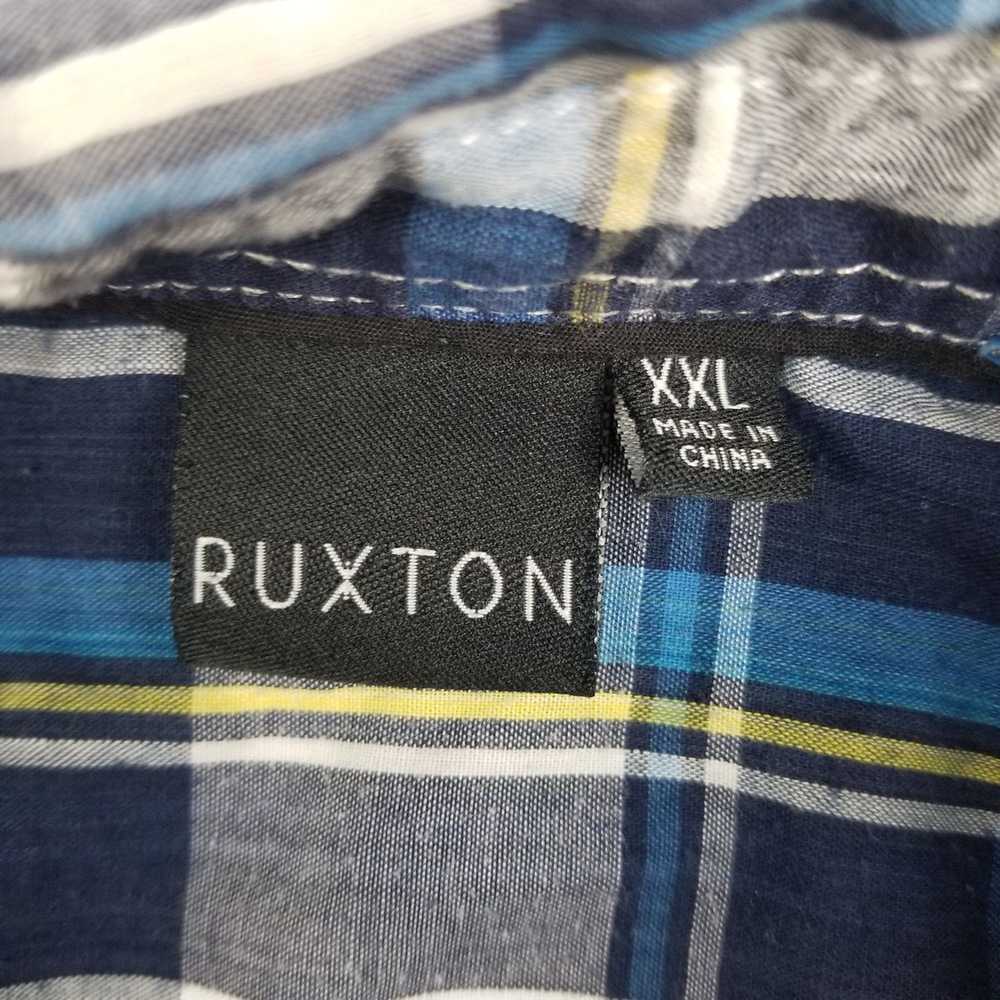 Other Ruxton Boys Plaid Button Down Shirt Size XXL - image 3