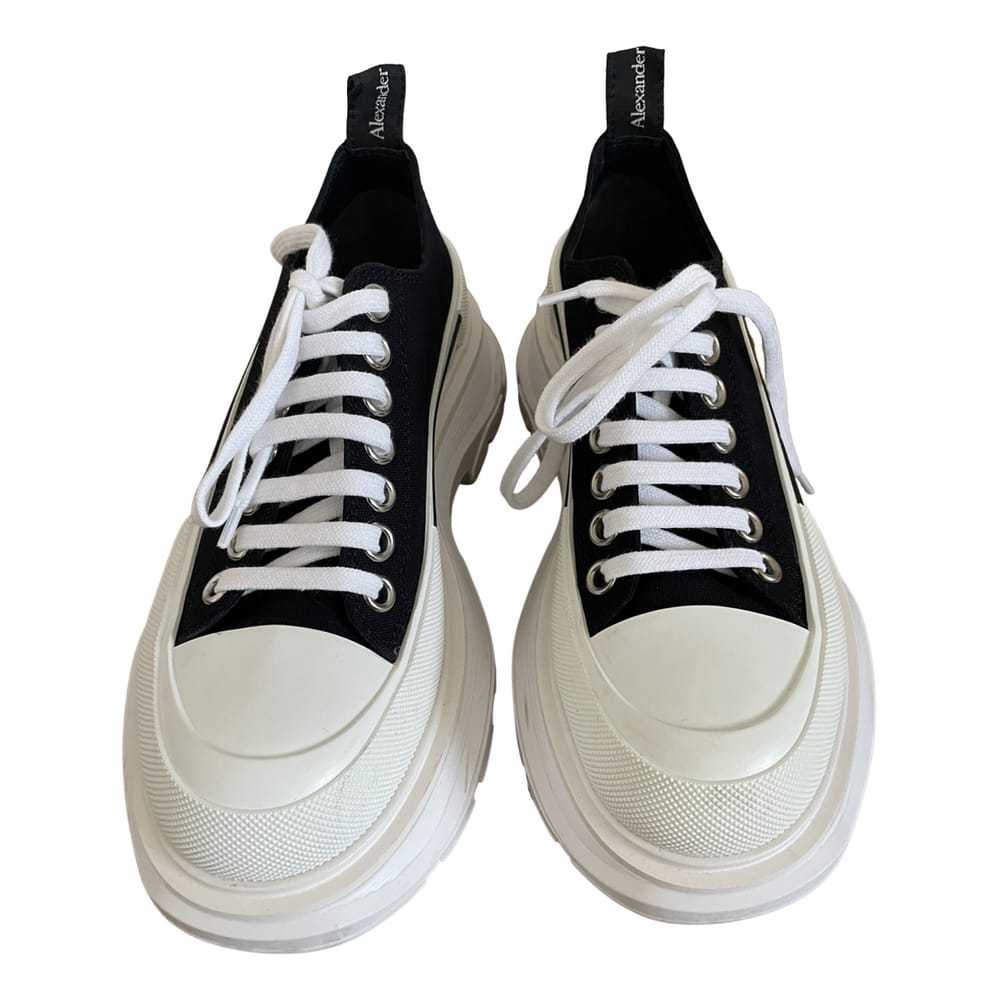 Alexander McQueen Oversize cloth trainers - image 1