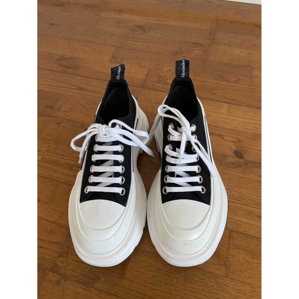 Alexander McQueen Oversize cloth trainers - image 3