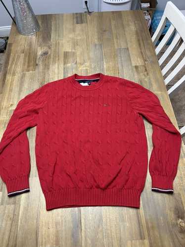 Tommy Hilfiger Red knitted sweater Tommy Hilfiger