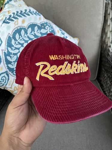 WASHINGTON REDSKINS VINTAGE 80s SPORTS SPECIALTIES CORDUROY SCRIPT