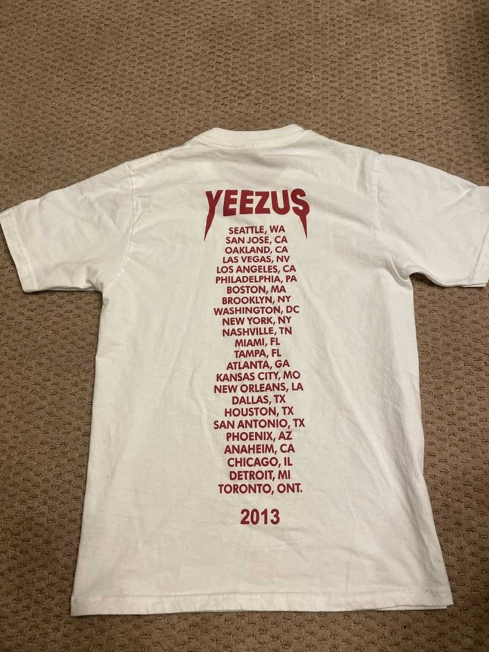 Kanye West Kayne West Yeezus 2013 Tour T-Shirt (W… - image 2