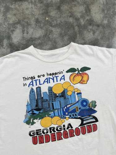 Vintage Vintage Atlanta Georgia Underground Peach 