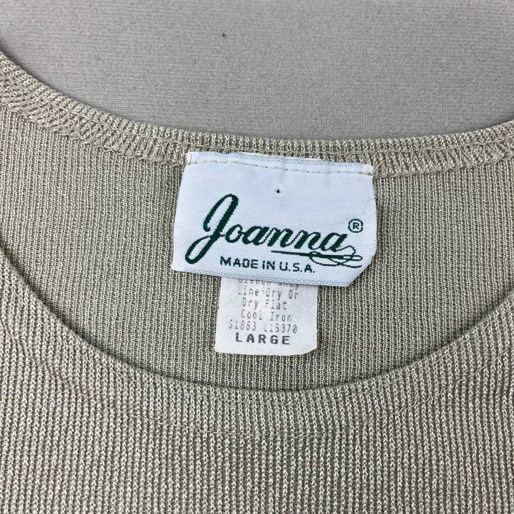 Vintage Vintage Joanna Scallop Trim Blouse T-Shir… - image 6