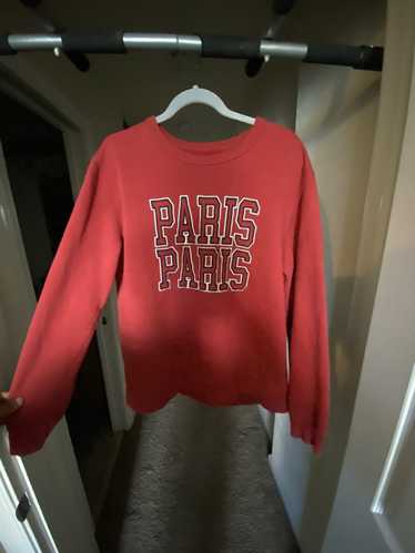 Custom × Streetwear × Vintage Paris Paris Sweatshi