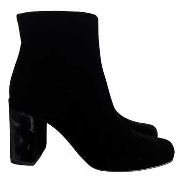 Saint Laurent Velvet ankle boots