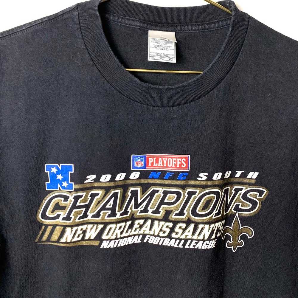 Aaa Vintage 2006 NFC New Orleans Saints Champions… - image 5