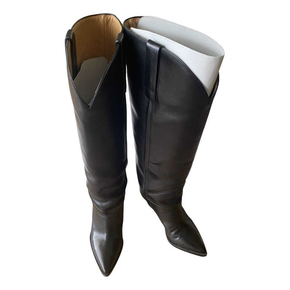 Isabel Marant Leather cowboy boots - image 1