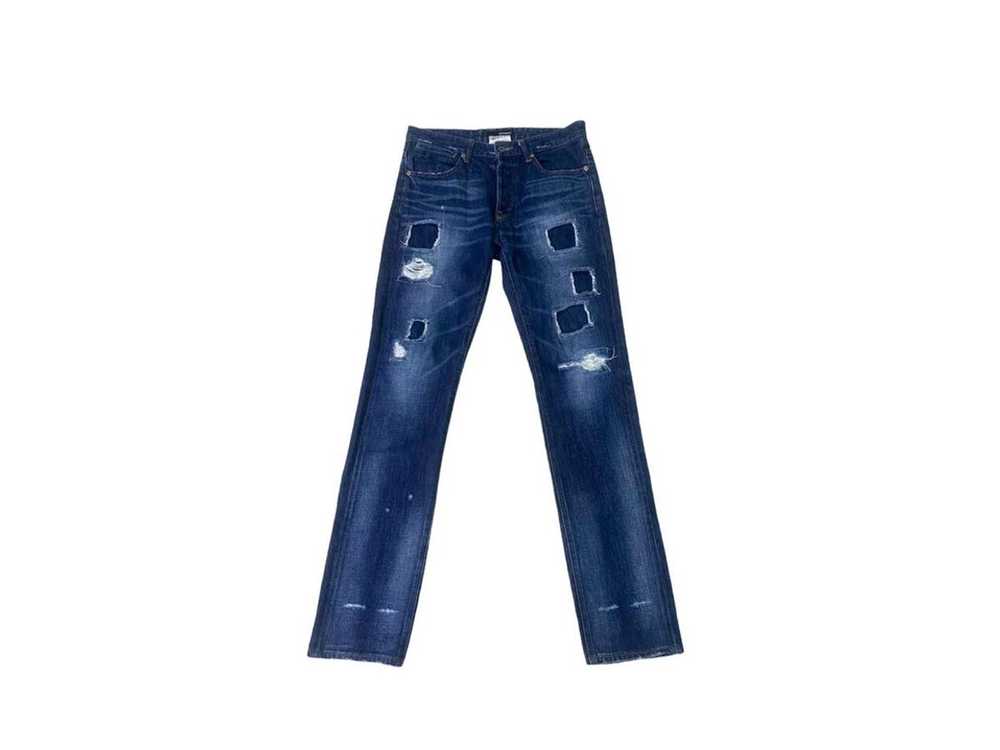 Katharine Hamnett London HAMNETT DISTRESSED DENIM… - image 1