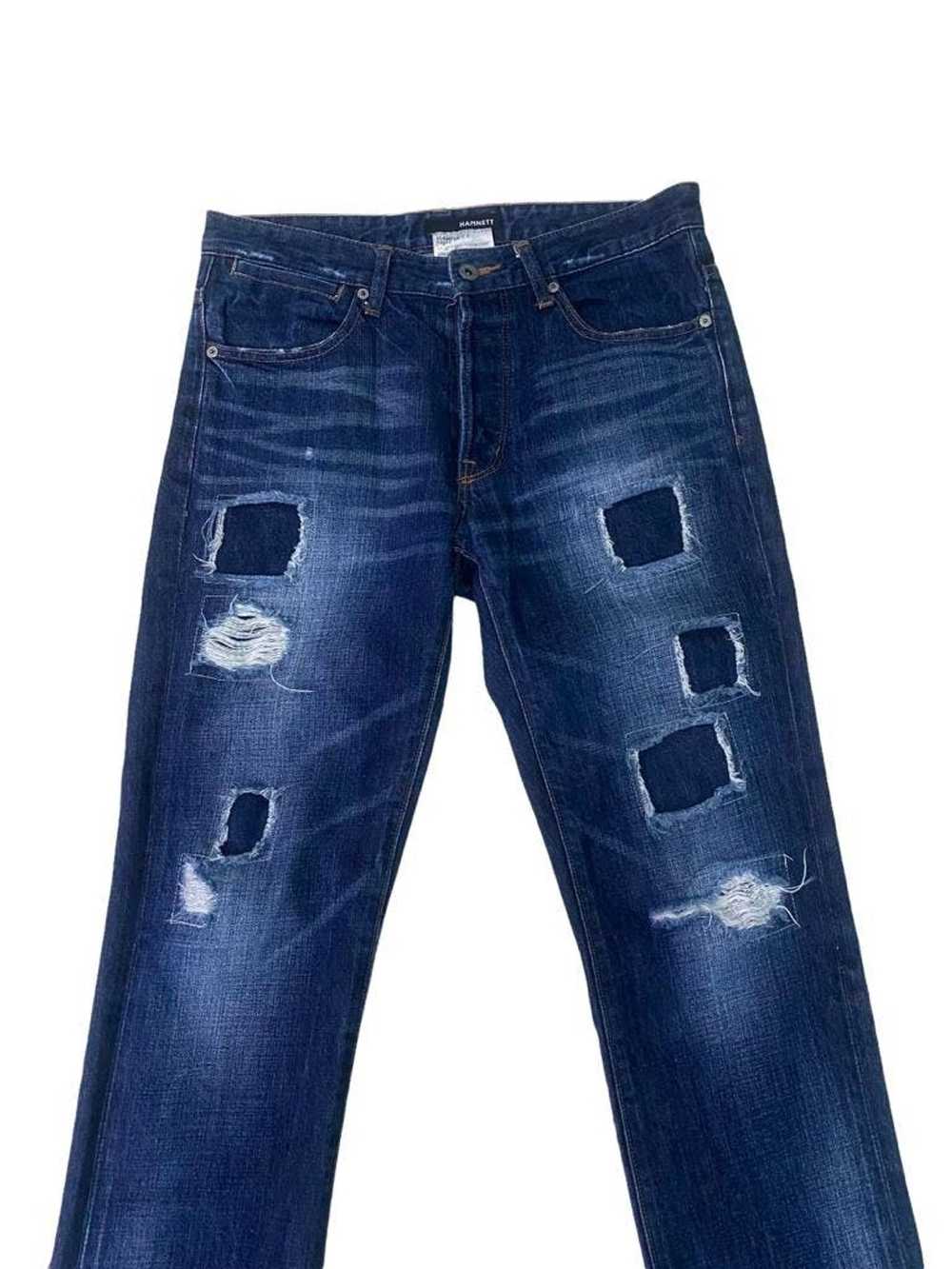 Katharine Hamnett London HAMNETT DISTRESSED DENIM… - image 3