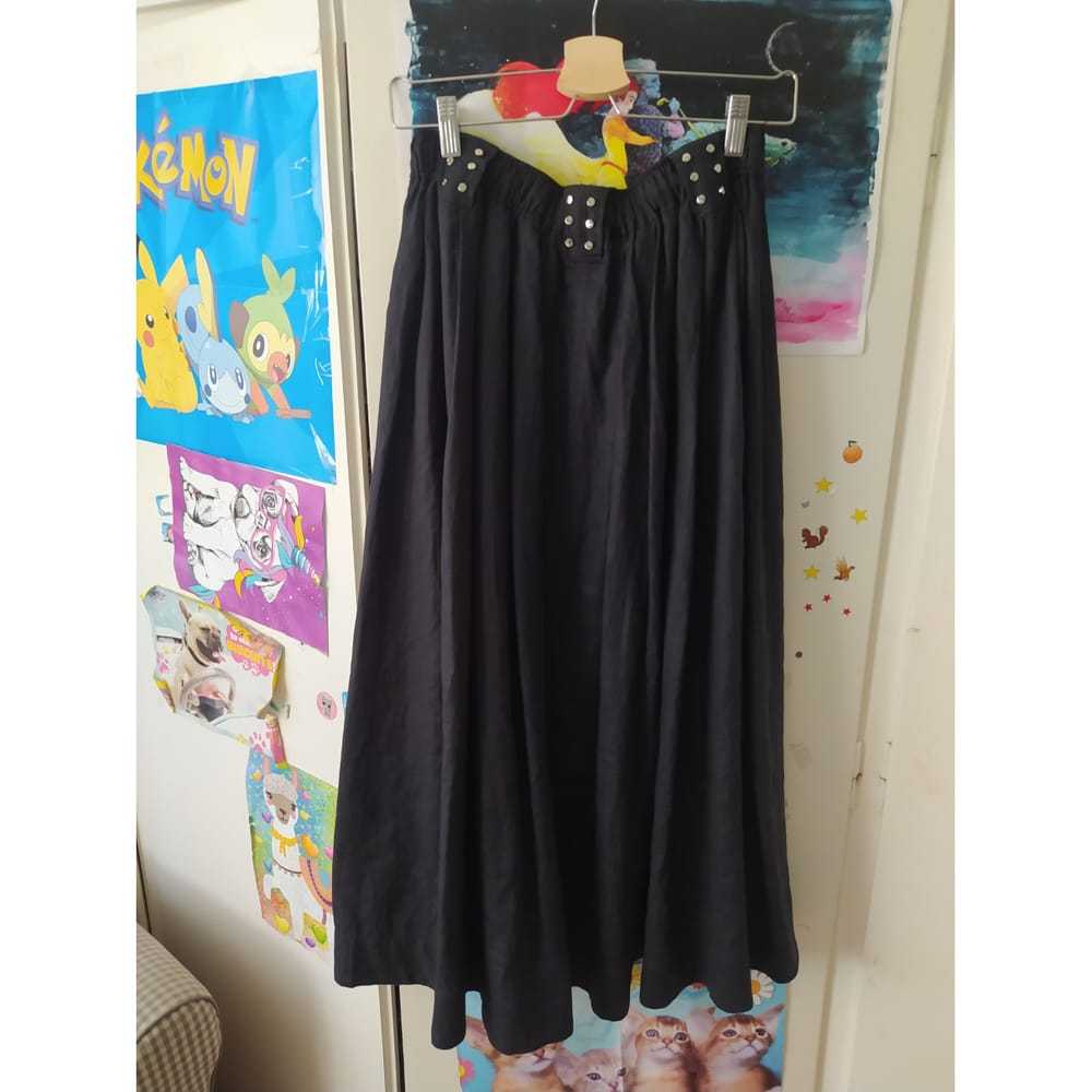 Ganni Linen maxi skirt - image 2