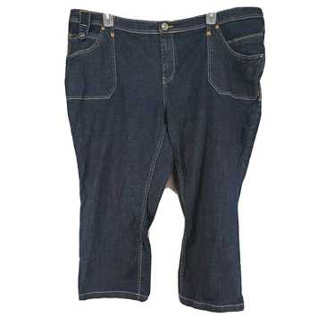 Other Venezia Capri Women's Plus Sz 26 Dark Wash … - image 1