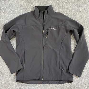 Marmot Marmot Mens Jacket M Black Soft Shell Full 