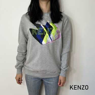 Kenzo Kz Jkto Fz Polar Fleece Hoodie Monogram