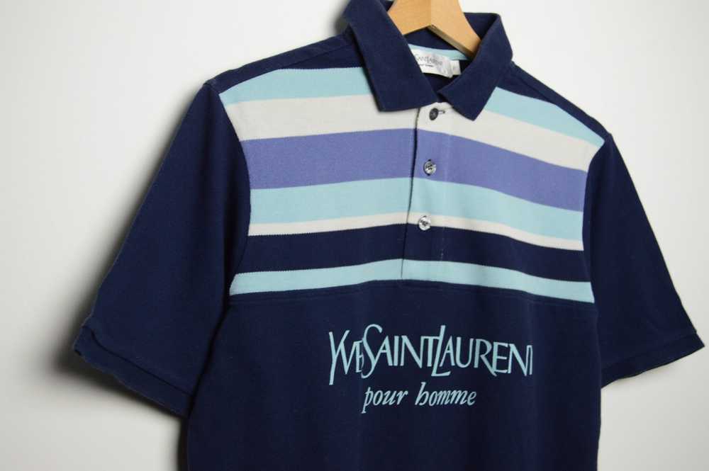 Yves Saint Laurent vintage spell out ysl polo - image 2