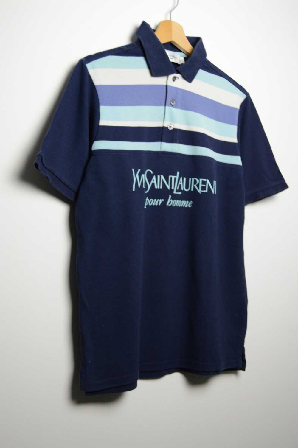 Yves Saint Laurent vintage spell out ysl polo - image 3