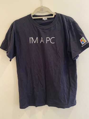 Microsoft Vintage Microsoft I’m a PC promo shirt