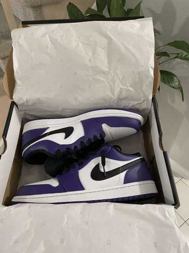 Jordan Brand AIR JORDAN1LOW COURT PURPLE/BLACK-WHI