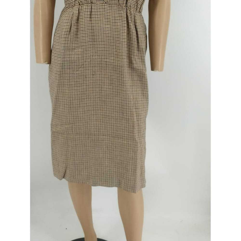 Valentino Garavani Linen mid-length dress - image 3