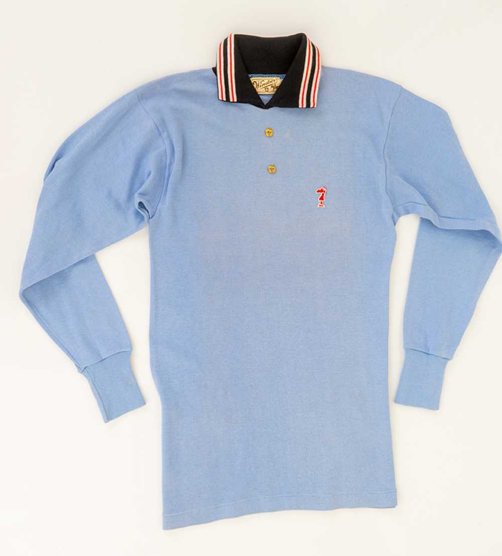 1950s Jersey Knit Polo - image 1