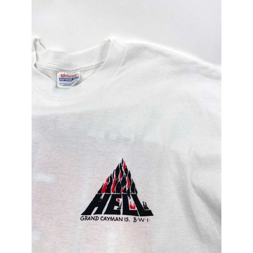 Vintage Vintage 90s Grand Cayman BWI Go To Hell W… - image 4