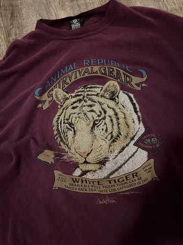 Vintage White Tiger Vintage Shirt