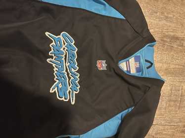 Carolina panthers 95 short sleeve hoodie youth medium EUC