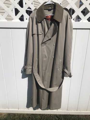 Vintage Vintage Beige Lined Trench Coat