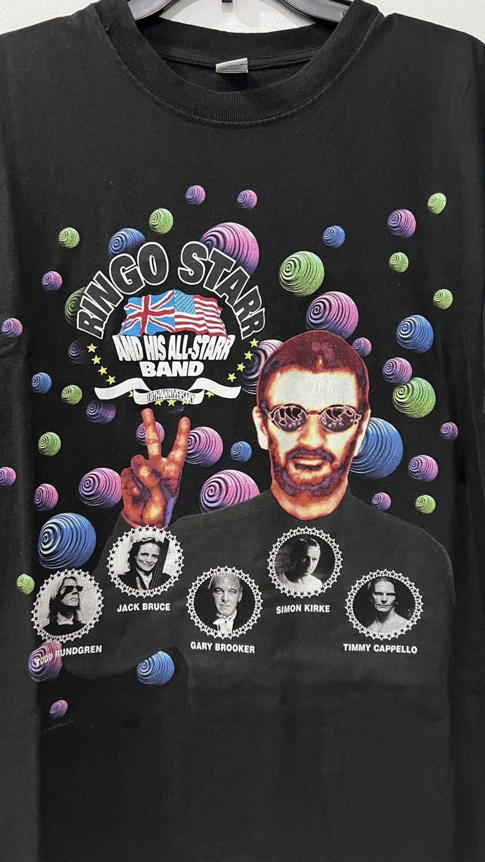 Band Tees × Rock Band × Vintage Ringo Starr & His… - image 3
