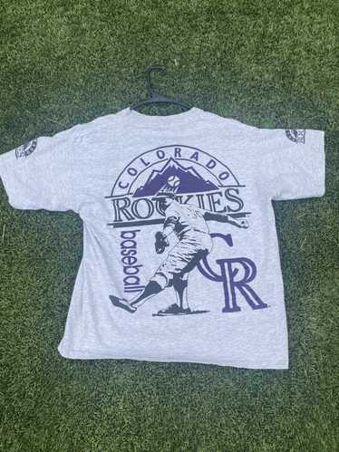 90年代 TRENCH MLB COLORADO ROCKIES コロラドロッキーズ スウェットシャツ トレーナー USA製 メンズL ヴィンテージ  /eaa3440