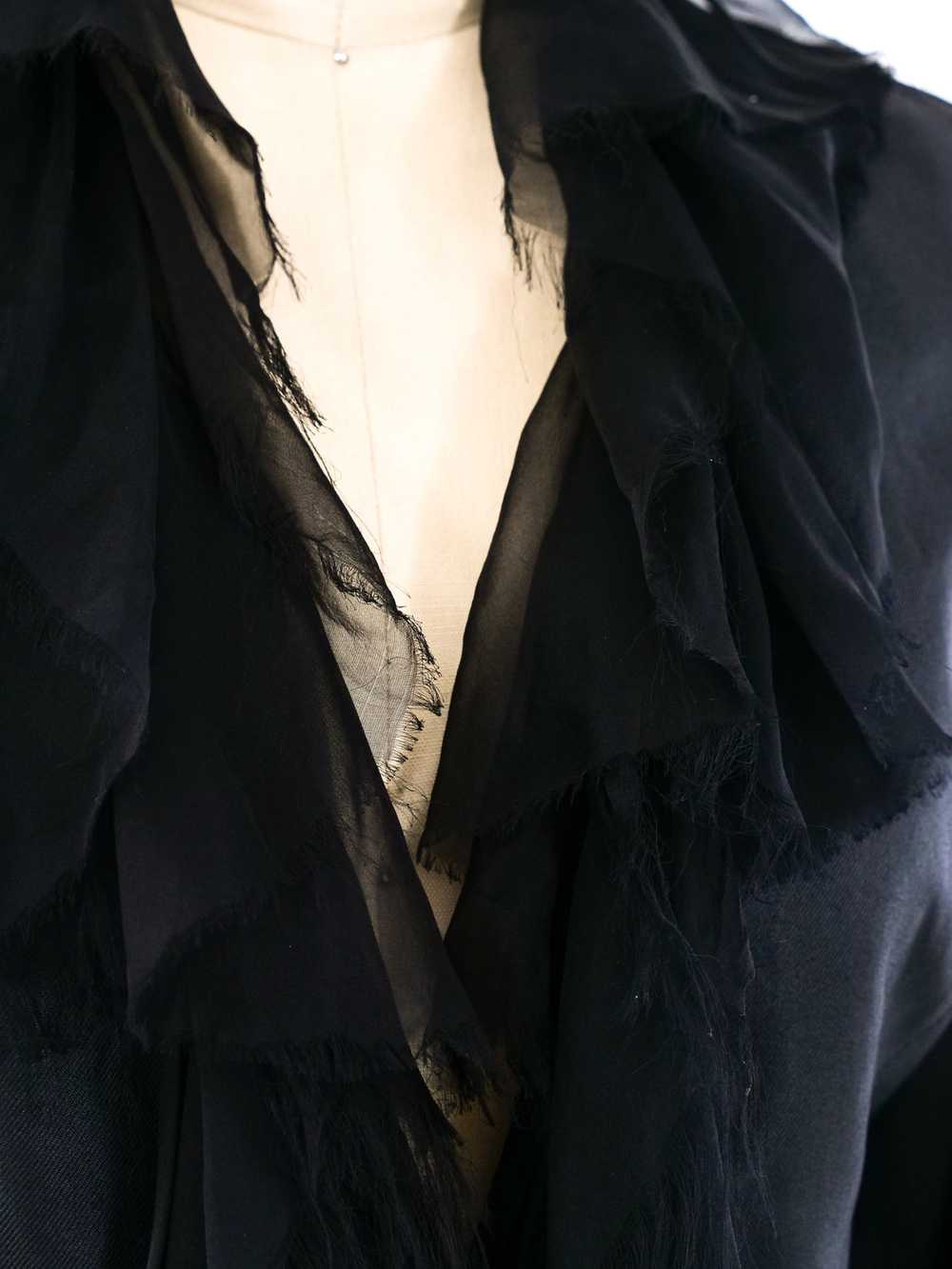 Gianni Versace Ruffle Trimmed Jacket - image 2