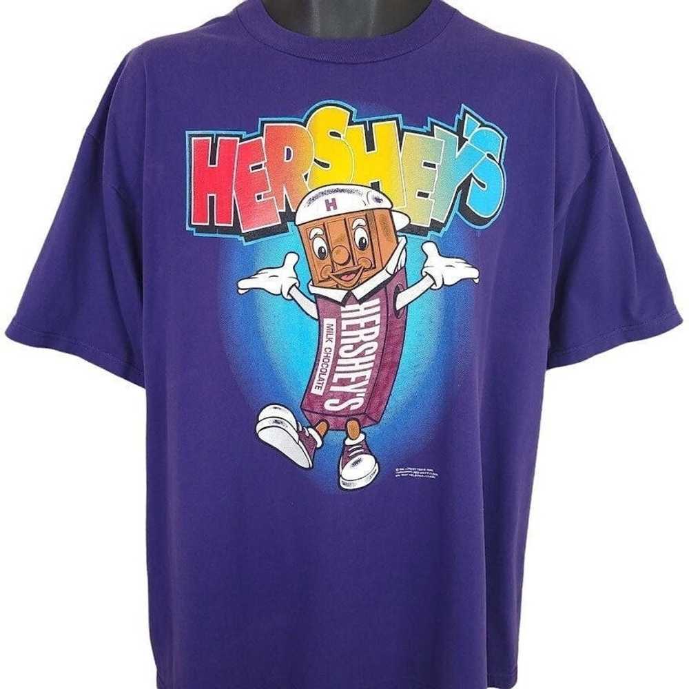 Vintage Hershey Chocolate T Shirt Vintage 90s Her… - image 1