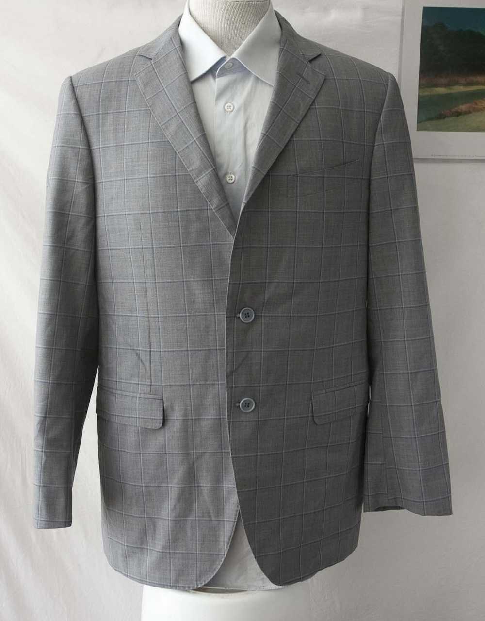 Canali Canali 1934 Wool Jacket Gray Made in Italy… - image 1