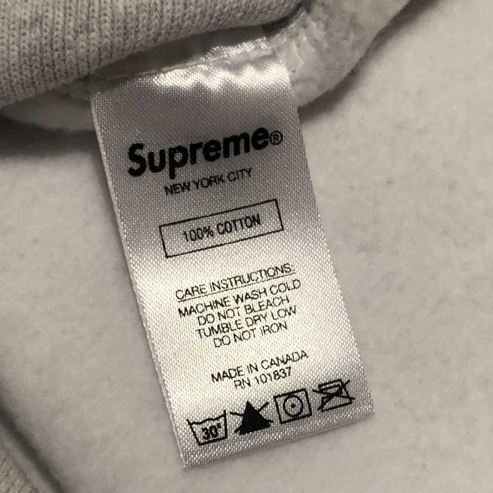 Supreme Supreme box logo crewneck fw18 ash grey - image 5