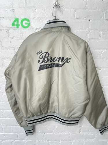 Vintage Vintage 90s THE BRONX NYC Bomber Jacket - image 1